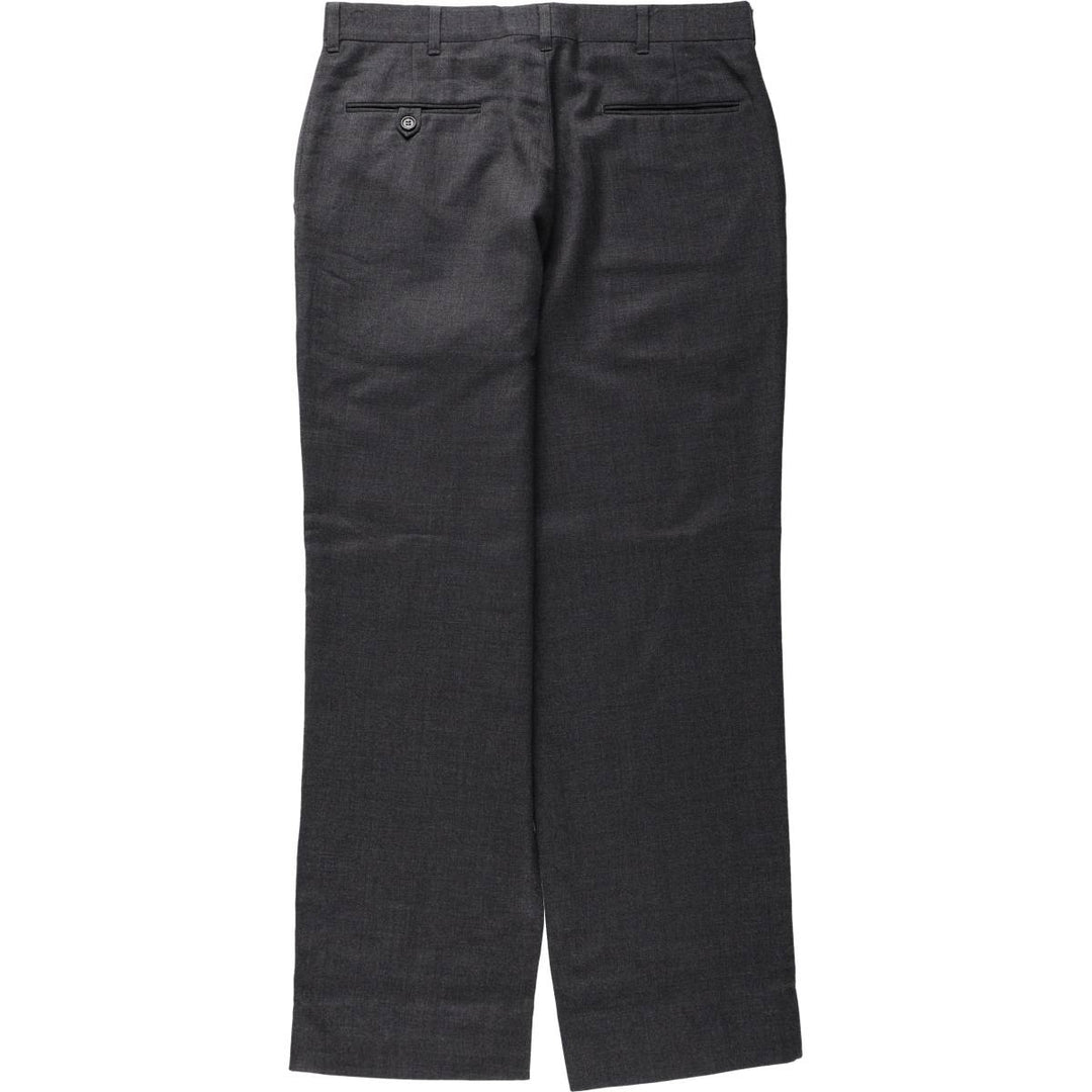 ANDERSON-LITTLE RICHMAN BROTHERS Strathmore Wool Trousers/Slacks, Made in USA, Men's Size W33 (approx.) wool Charcoal Vintage Second Hand