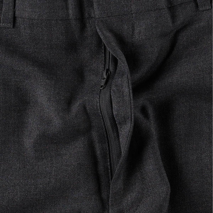 ANDERSON-LITTLE RICHMAN BROTHERS Strathmore Wool Trousers/Slacks, Made in USA, Men's Size W33 (approx.) wool Charcoal Vintage Second Hand