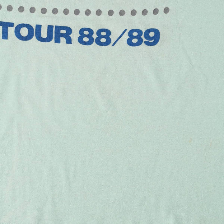 HOWARD'S ELVIS PRESLEY Elvis Presley Band T-shirt, Made in USA, Men's Size L (approx.) cotton Mint green Vintage Second Hand