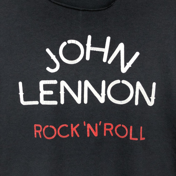 ~90'S JOHN LENNON Band T-shirt, Men's Size M (approx.), Vintage unclear black type Vintage Second Hand