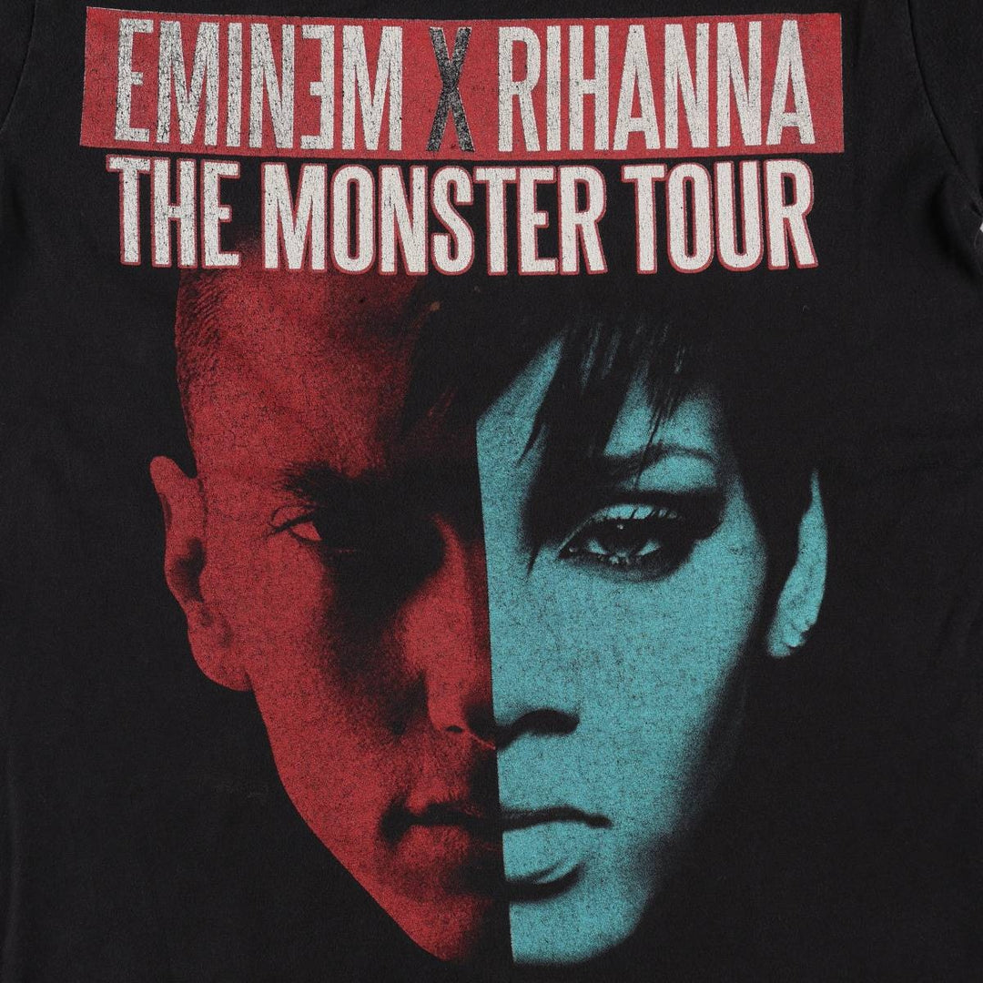 ALSTYLE EMINEM x RIHANNA Rap T-Shirt (Men's Size S) cotton black type Vintage Second Hand