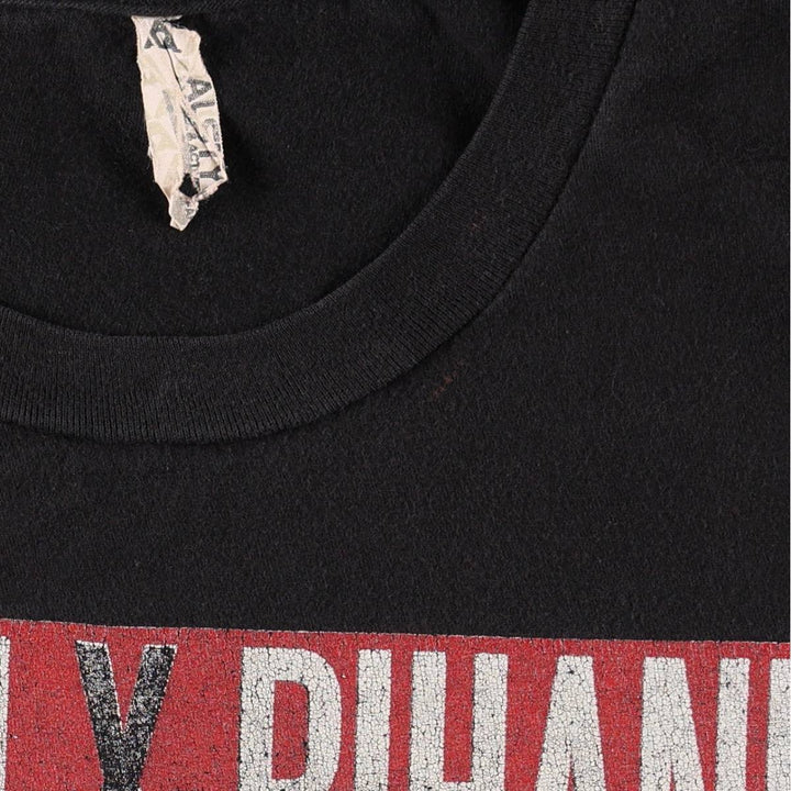 ALSTYLE EMINEM x RIHANNA Rap T-Shirt (Men's Size S) cotton black type Vintage Second Hand