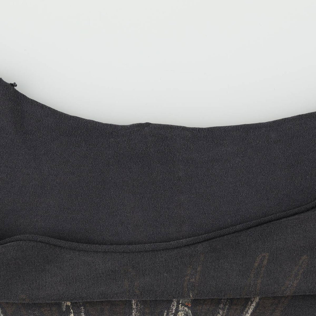 STATIC-X Skull Pattern Band T-Shirt (Men's XL equivalent) unclear black type Vintage Second Hand