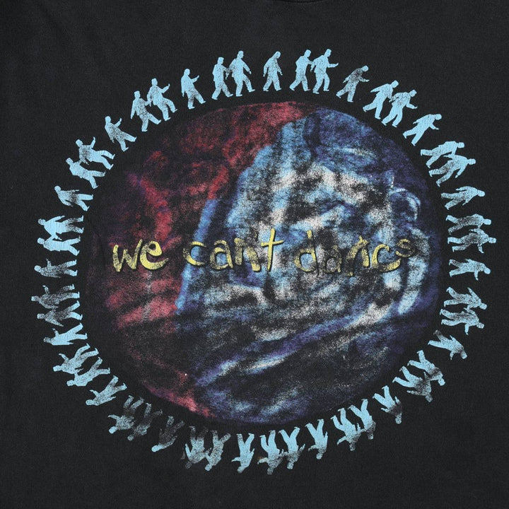 Jerzees GENESIS band t-shirt, made in USA, men's size XL equivalent. cotton black type Vintage Second Hand