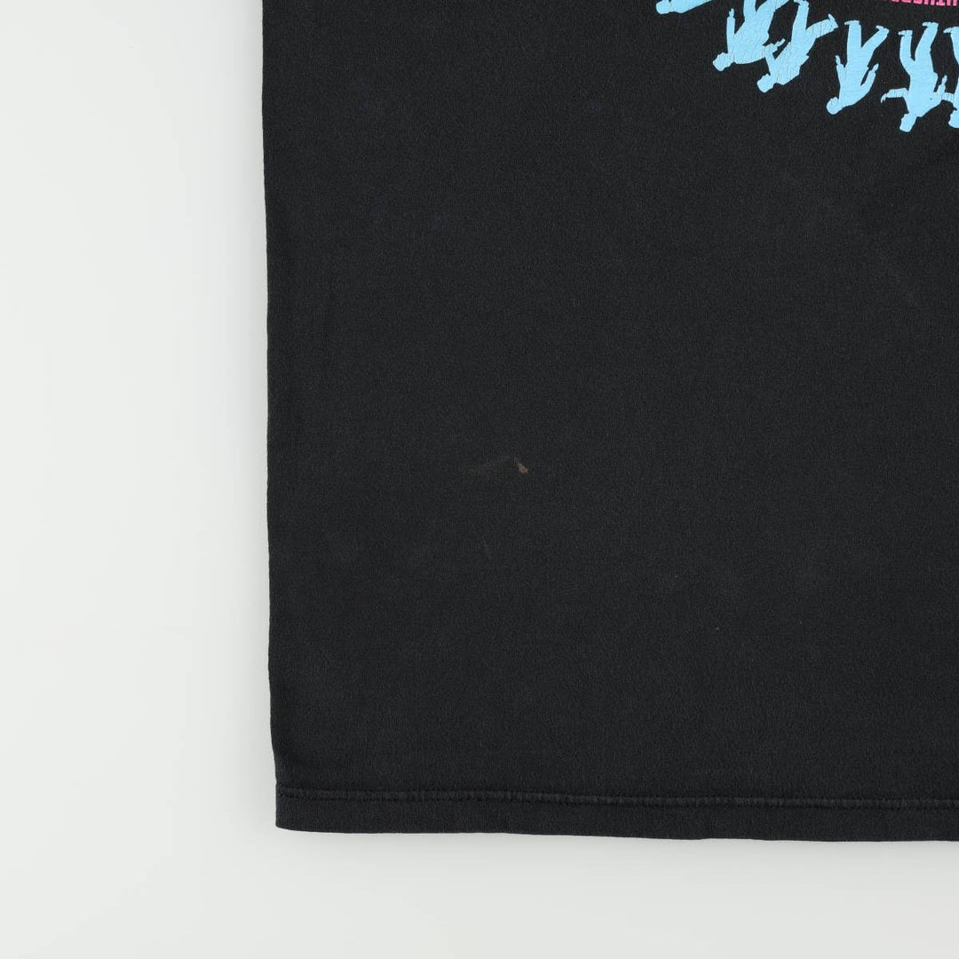 Jerzees GENESIS band t-shirt, made in USA, men's size XL equivalent. cotton black type Vintage Second Hand