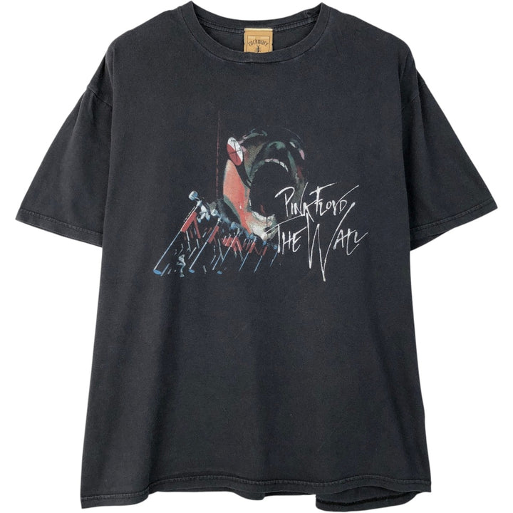 2000'S Rockware PINK FLOYD Band T-shirt, Men's XL equivalent. cotton black type Vintage Second Hand