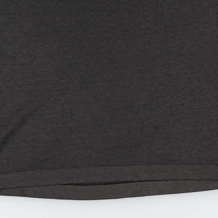~90'S MORLEY advertising T-shirt, men's size XL equivalent, vintage. unclear black type Vintage Second Hand