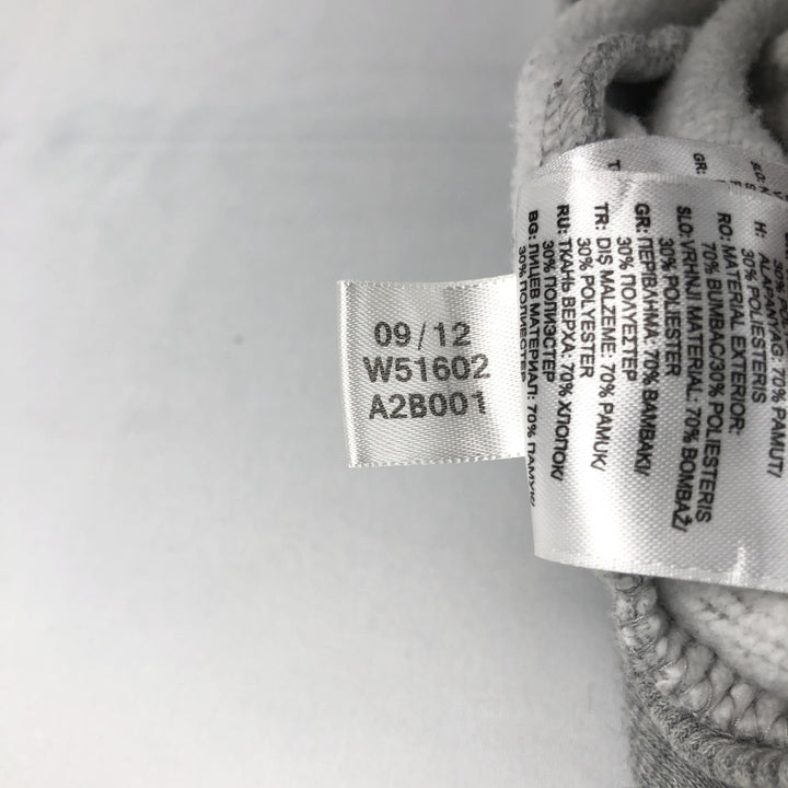 Adidas Originals Full-Zip Hoodie, Men's Size L cotton gray type Vintage Second Hand