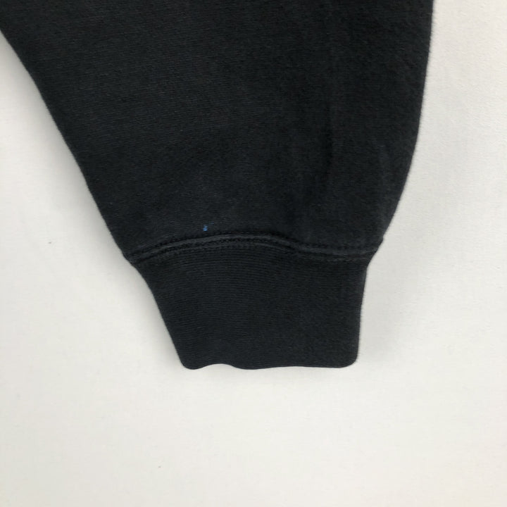 Santa Cruz SANTA CRUZ Back Logo Sweat Full-Zip Hoodie Men's Size L (approx.) cotton black type Vintage Second Hand