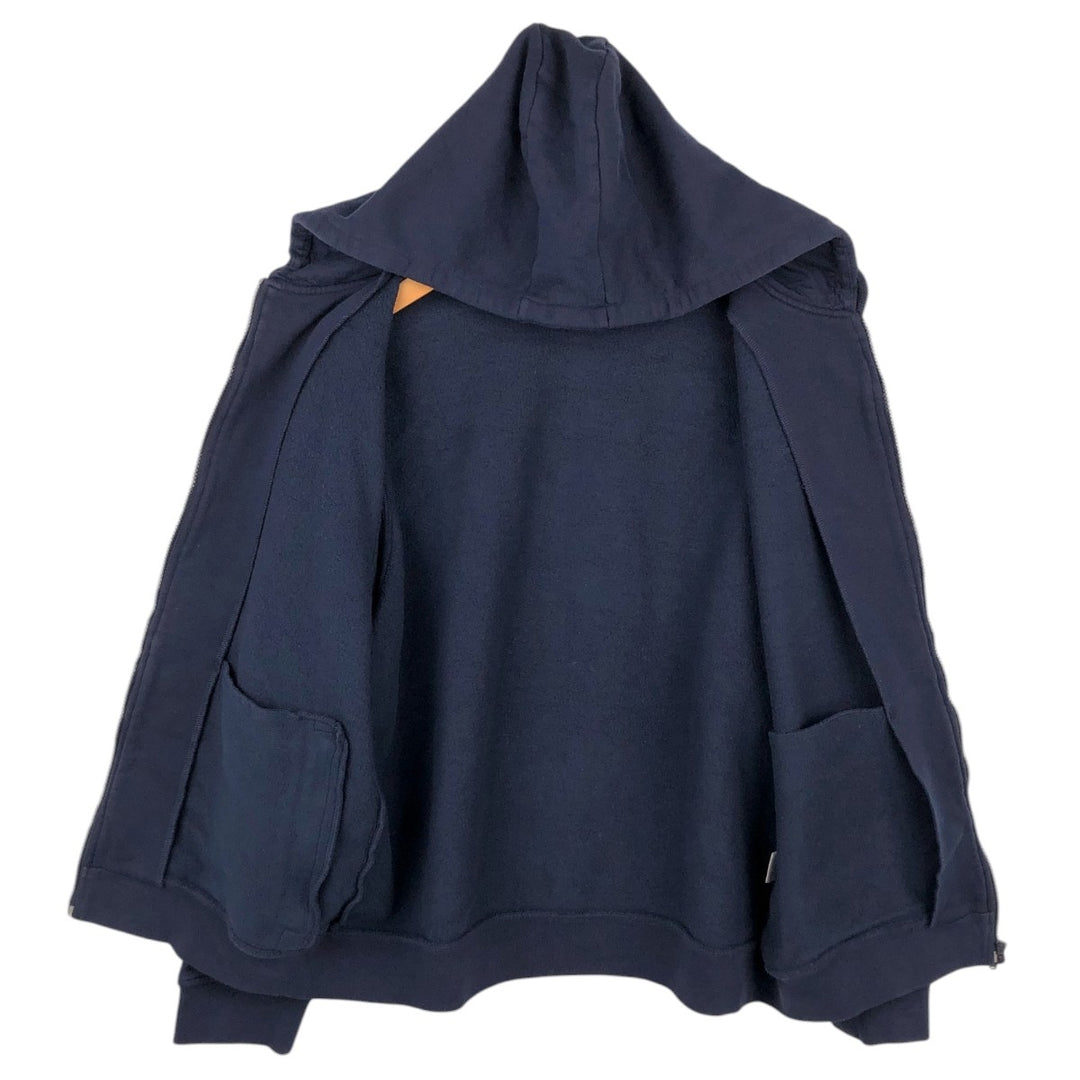 Lacoste LACOSTE SPORT Sweat Full-Zip Hoodie, Size 6 (Equivalent to Men's L) cotton navy blue type Vintage Second Hand