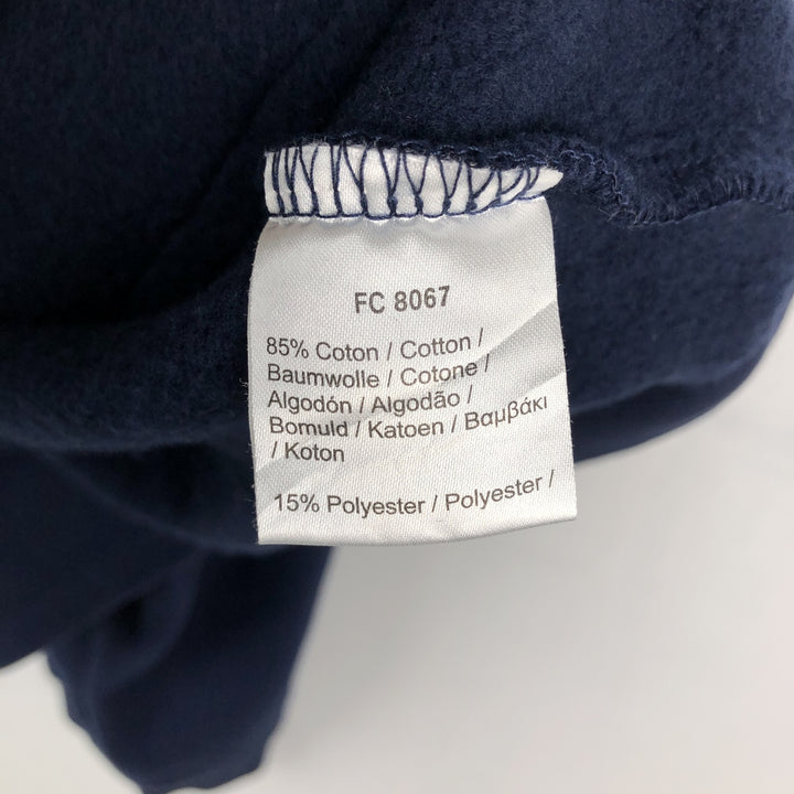 Lacoste LACOSTE SPORT Sweat Full-Zip Hoodie, Size 6 (Equivalent to Men's L) cotton navy blue type Vintage Second Hand
