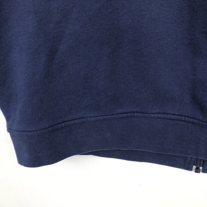 Lacoste LACOSTE SPORT Sweat Full-Zip Hoodie, Size 6 (Equivalent to Men's L) cotton navy blue type Vintage Second Hand