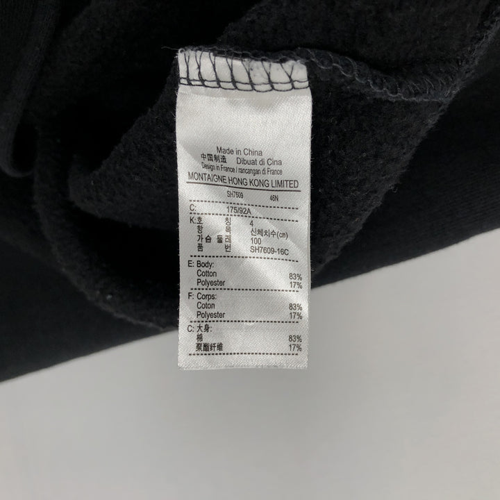 Lacoste LACOSTE SPORT Sweat Full-Zip Hoodie, Men's Size M (approx.) cotton black type Vintage Second Hand