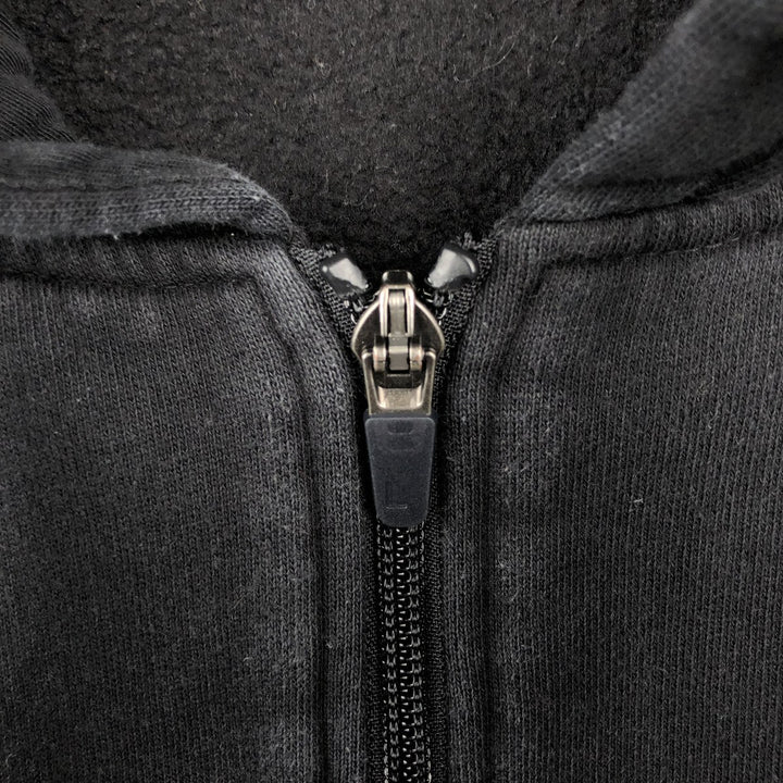 Lacoste LACOSTE SPORT Sweat Full-Zip Hoodie, Men's Size M (approx.) cotton black type Vintage Second Hand