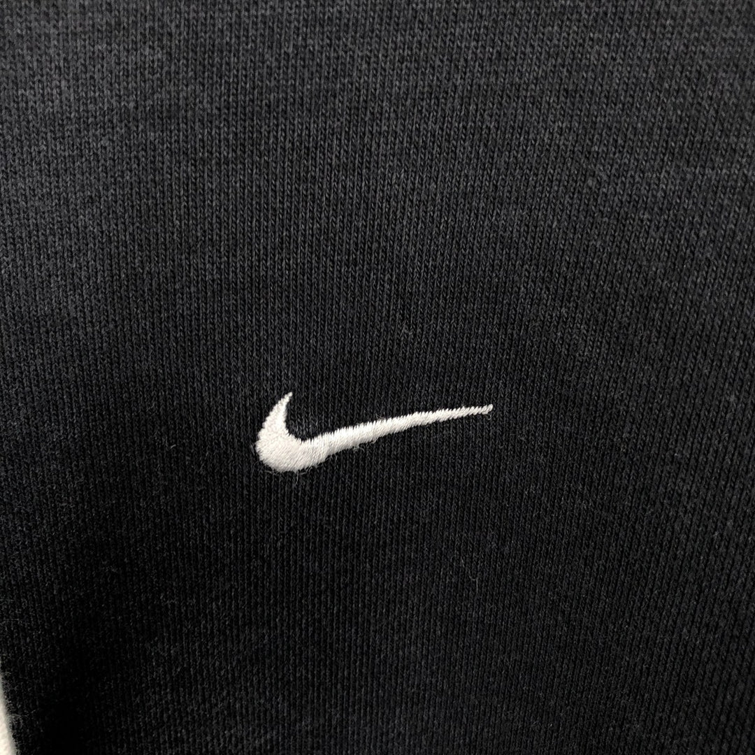 Nike Sweat Full Zip Hoodie Men's Size L cotton black type Vintage Second Hand