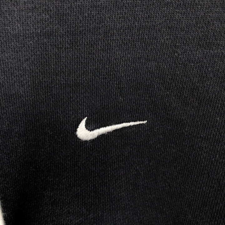 Nike Sweat Full Zip Hoodie Men's Size L cotton black type Vintage Second Hand