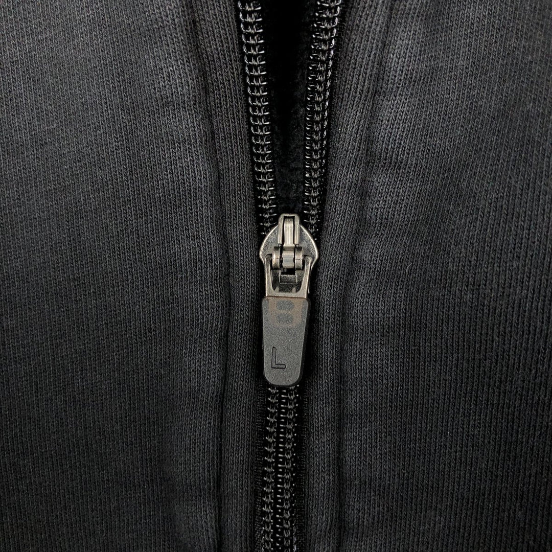Lacoste LACOSTE SPORT Sweat Full-Zip Hoodie, Men's Size M (approx.) cotton black type Vintage Second Hand