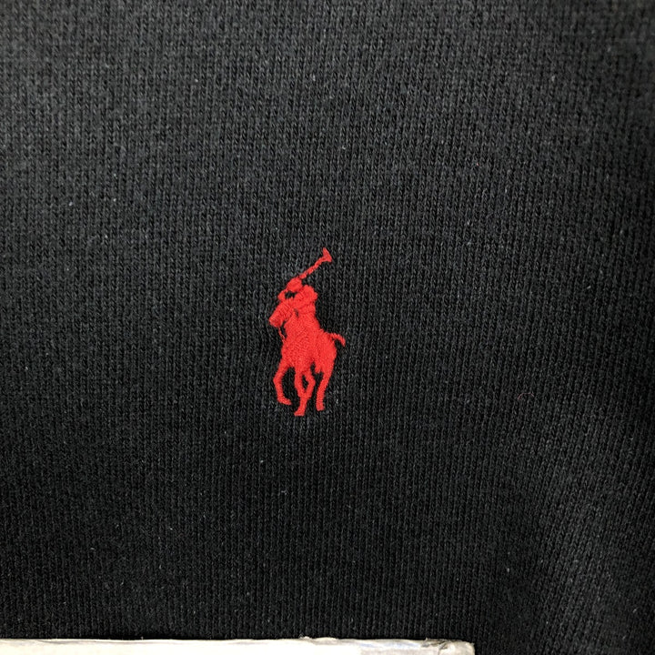 Ralph Lauren POLO RALPH LAUREN Sweat Full Zip Hoodie Men's S cotton black type Vintage Second Hand