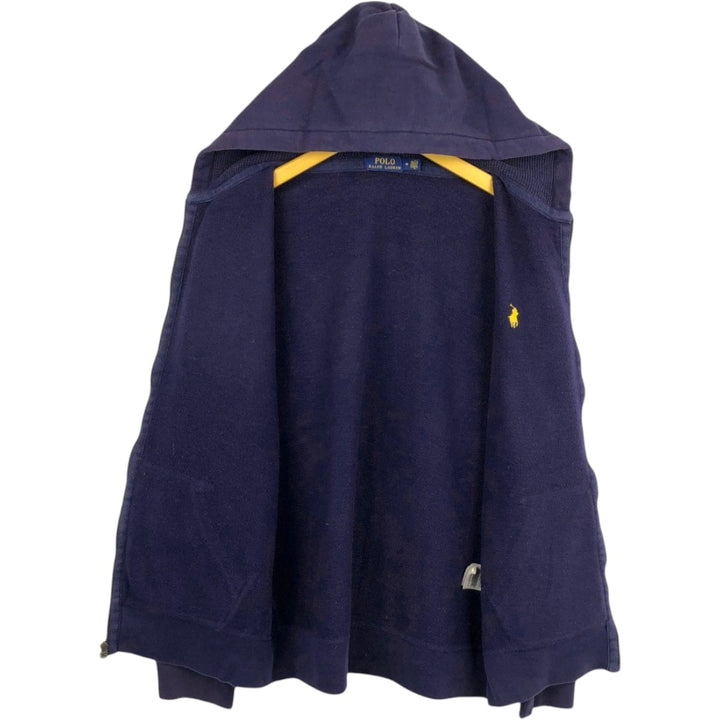Ralph Lauren POLO RALPH LAUREN Sweat Full Zip Hoodie Men's M cotton navy blue type Vintage Second Hand