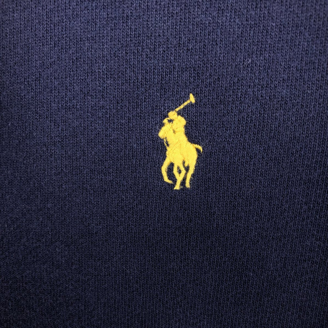 Ralph Lauren POLO RALPH LAUREN Sweat Full Zip Hoodie Men's M cotton navy blue type Vintage Second Hand