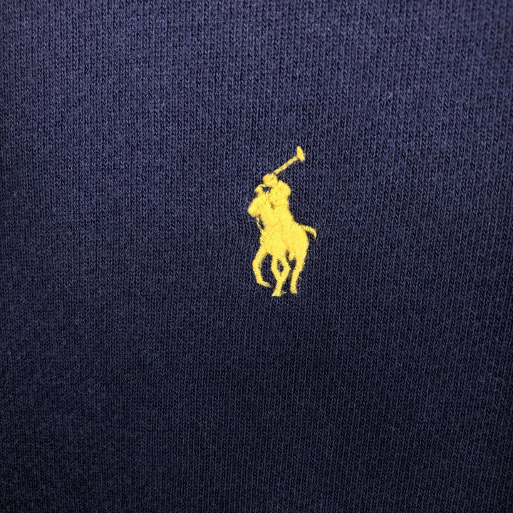 Ralph Lauren POLO RALPH LAUREN Sweat Full Zip Hoodie Men's M cotton navy blue type Vintage Second Hand