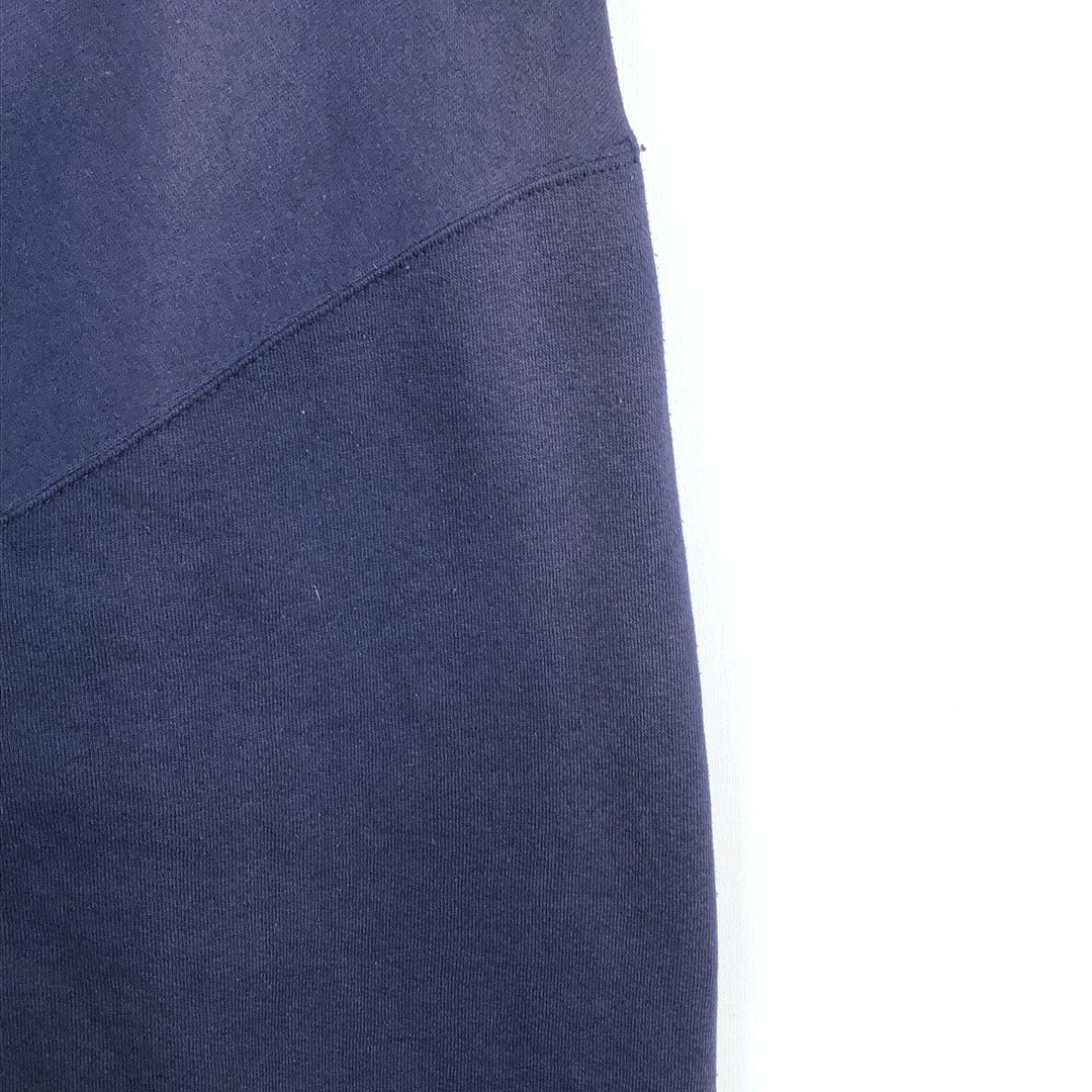 Russell Athletic Sweat Full-Zip Hoodie, Men's Size L (approx.) cotton navy blue type Vintage Second Hand