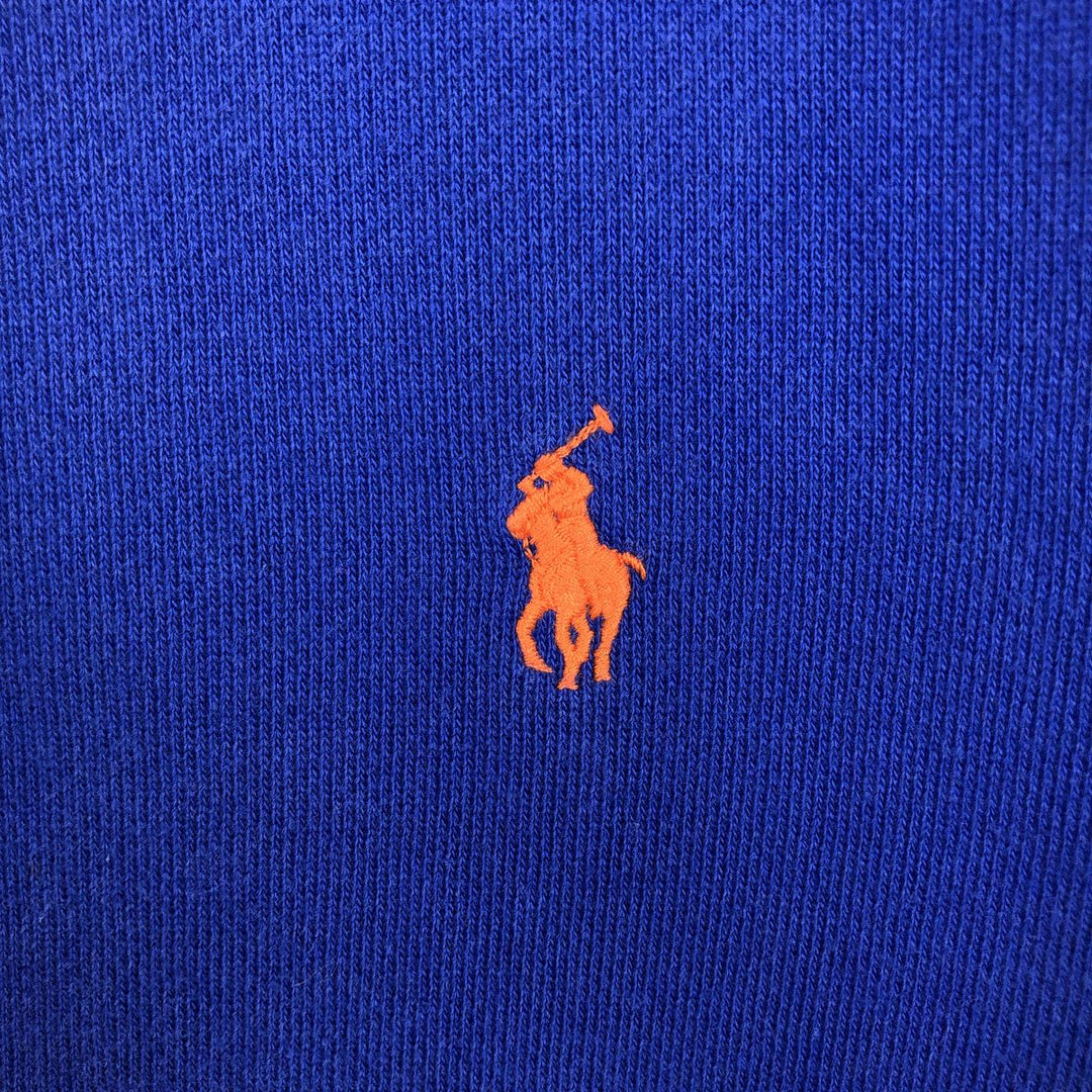 Ralph Lauren POLO RALPH LAUREN Sweat Full Zip Hoodie Men's L size cotton blue type Vintage Second Hand