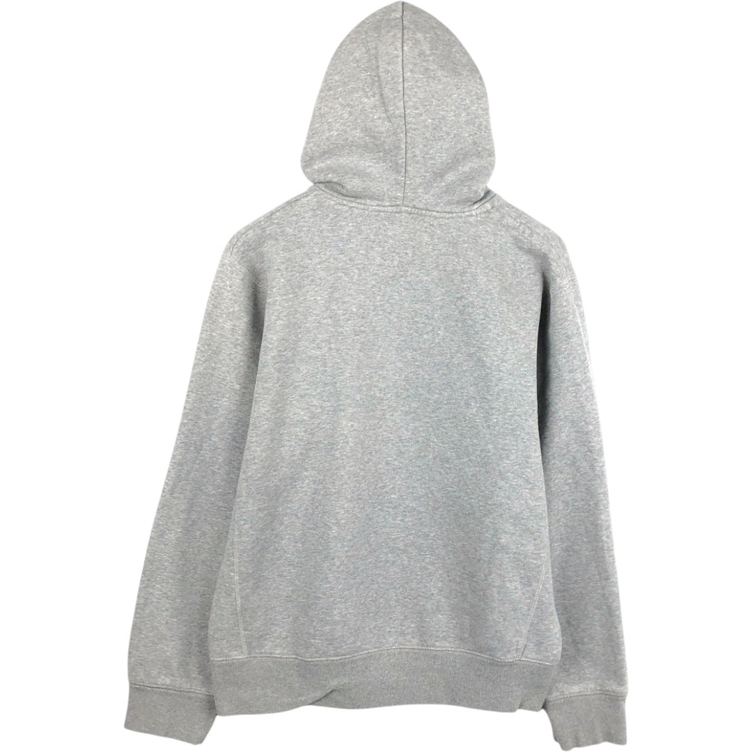 00'S Nike Sweat Full Zip Hoodie Men's L size Creslan gray type Vintage Second Hand