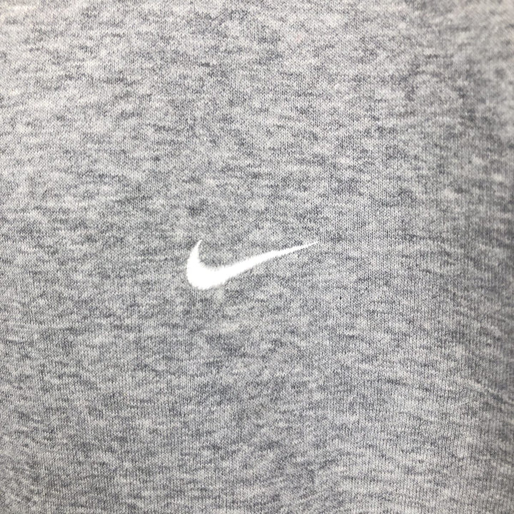 00'S Nike Sweat Full Zip Hoodie Men's L size Creslan gray type Vintage Second Hand