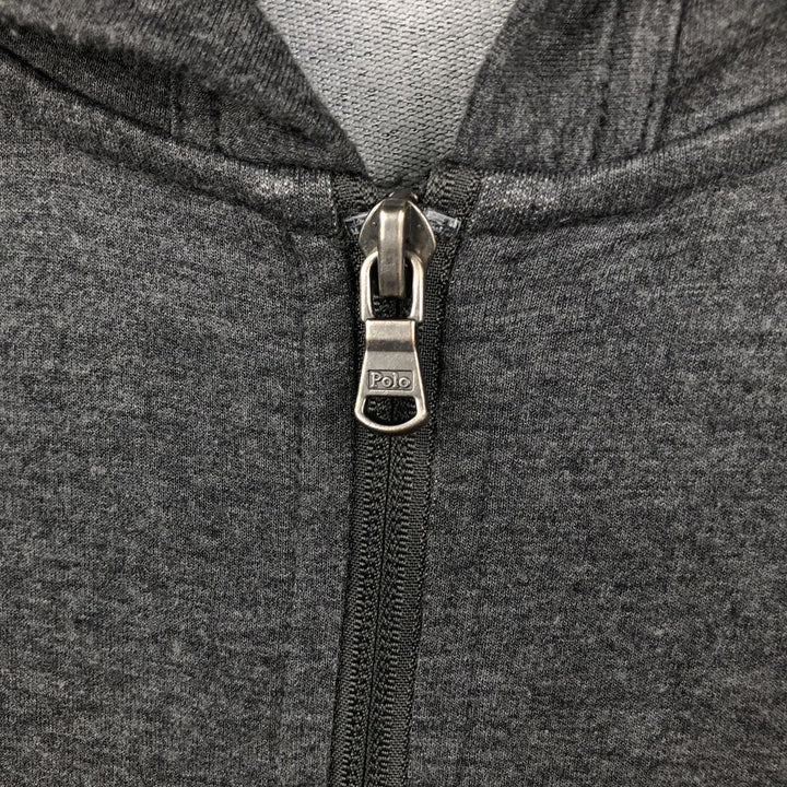 Ralph Lauren POLO RALPH LAUREN Sweat Full Zip Hoodie Men's XL Viscose gray type Vintage Second Hand
