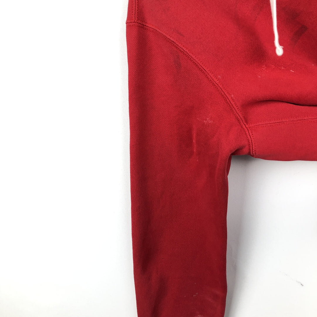 Ralph Lauren POLO RALPH LAUREN Sweat Full Zip Hoodie Men's L size cotton red type Vintage Second Hand