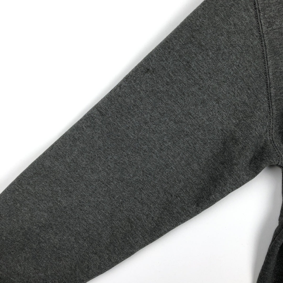 Carhartt Loose Fit GPI LANSING FIVE-STAR Advertising Full-Zip Sweatshirt Hoodie (Men's Size S) cotton Charcoal Vintage Second Hand