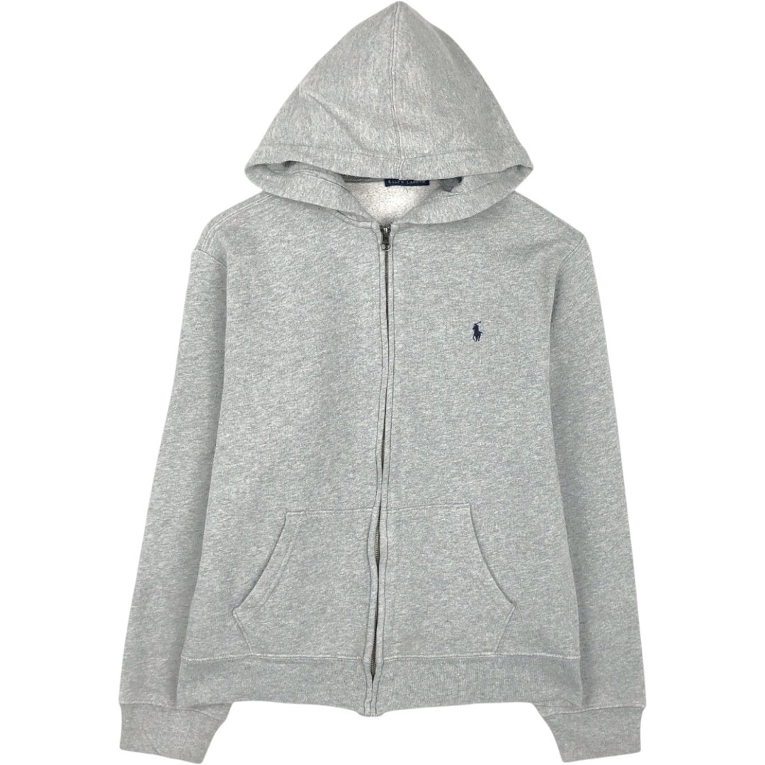 Ralph Lauren POLO RALPH LAUREN Sweat Full Zip Hoodie Men's M cotton gray type Vintage Second Hand