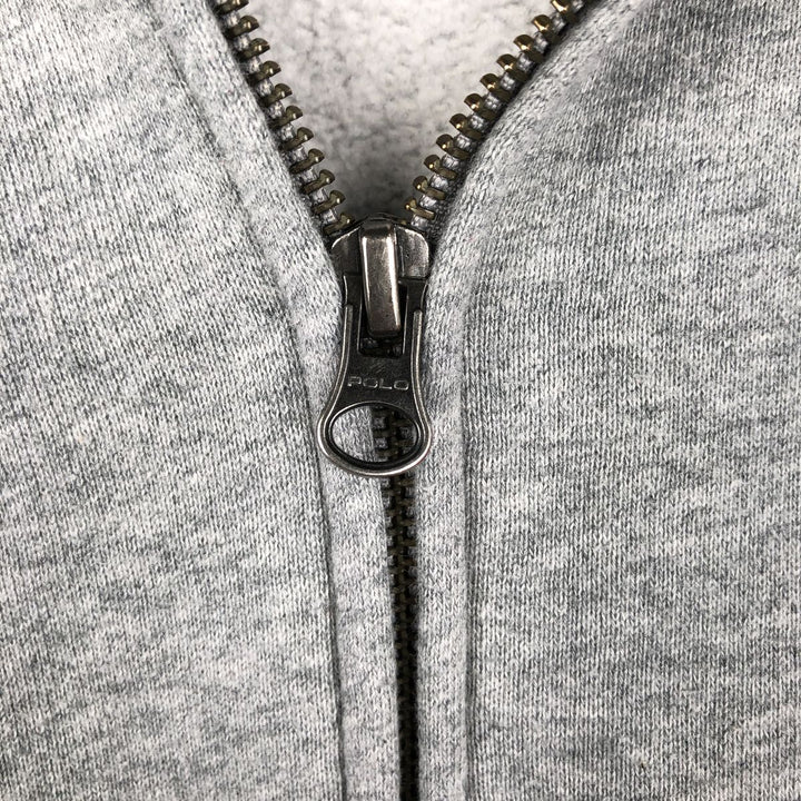 Ralph Lauren POLO RALPH LAUREN Sweat Full Zip Hoodie Men's M cotton gray type Vintage Second Hand