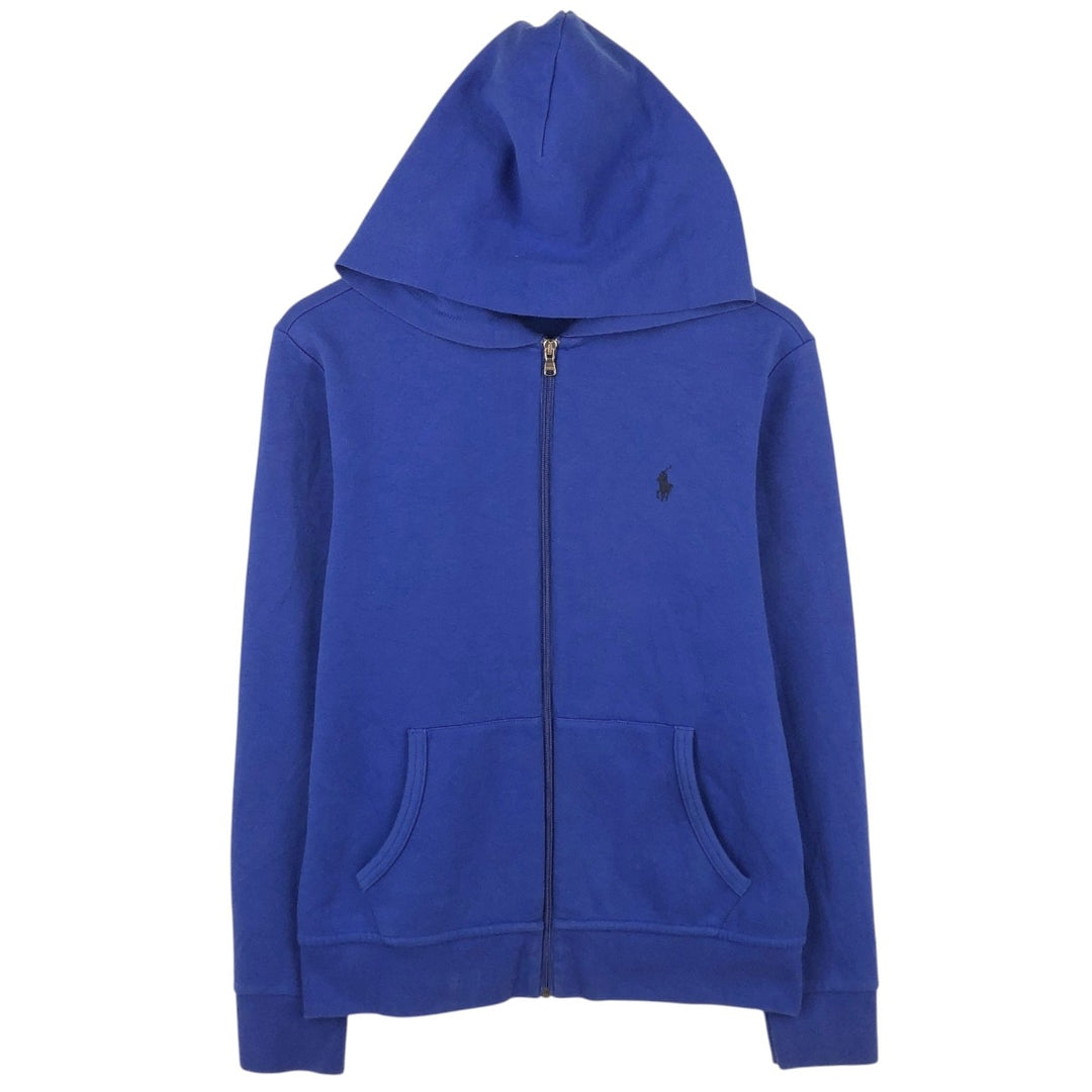 Ralph Lauren POLO RALPH LAUREN Sweat Full Zip Hoodie Men's M polyester blue type Vintage Second Hand