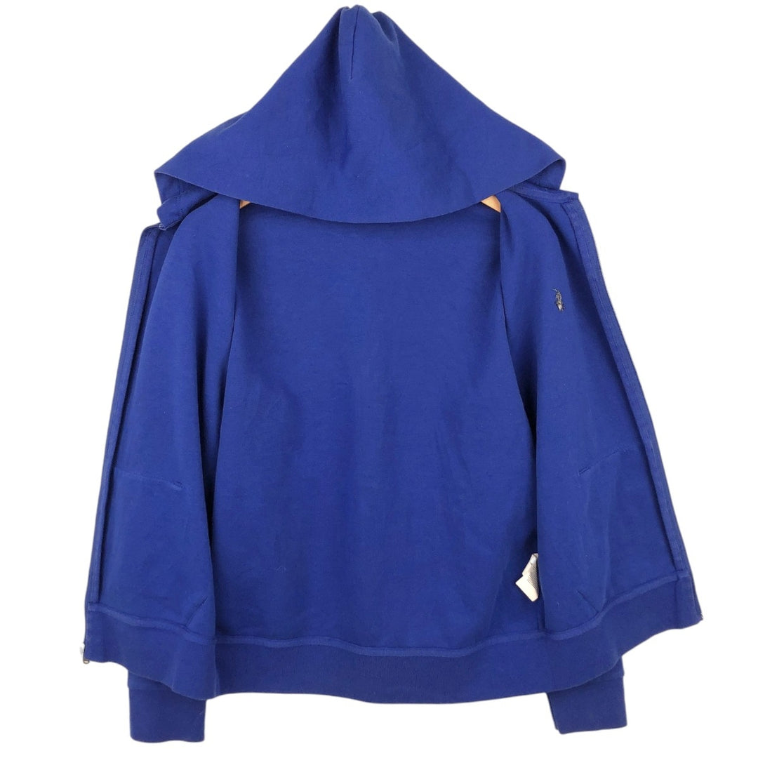 Ralph Lauren POLO RALPH LAUREN Sweat Full Zip Hoodie Men's M polyester blue type Vintage Second Hand
