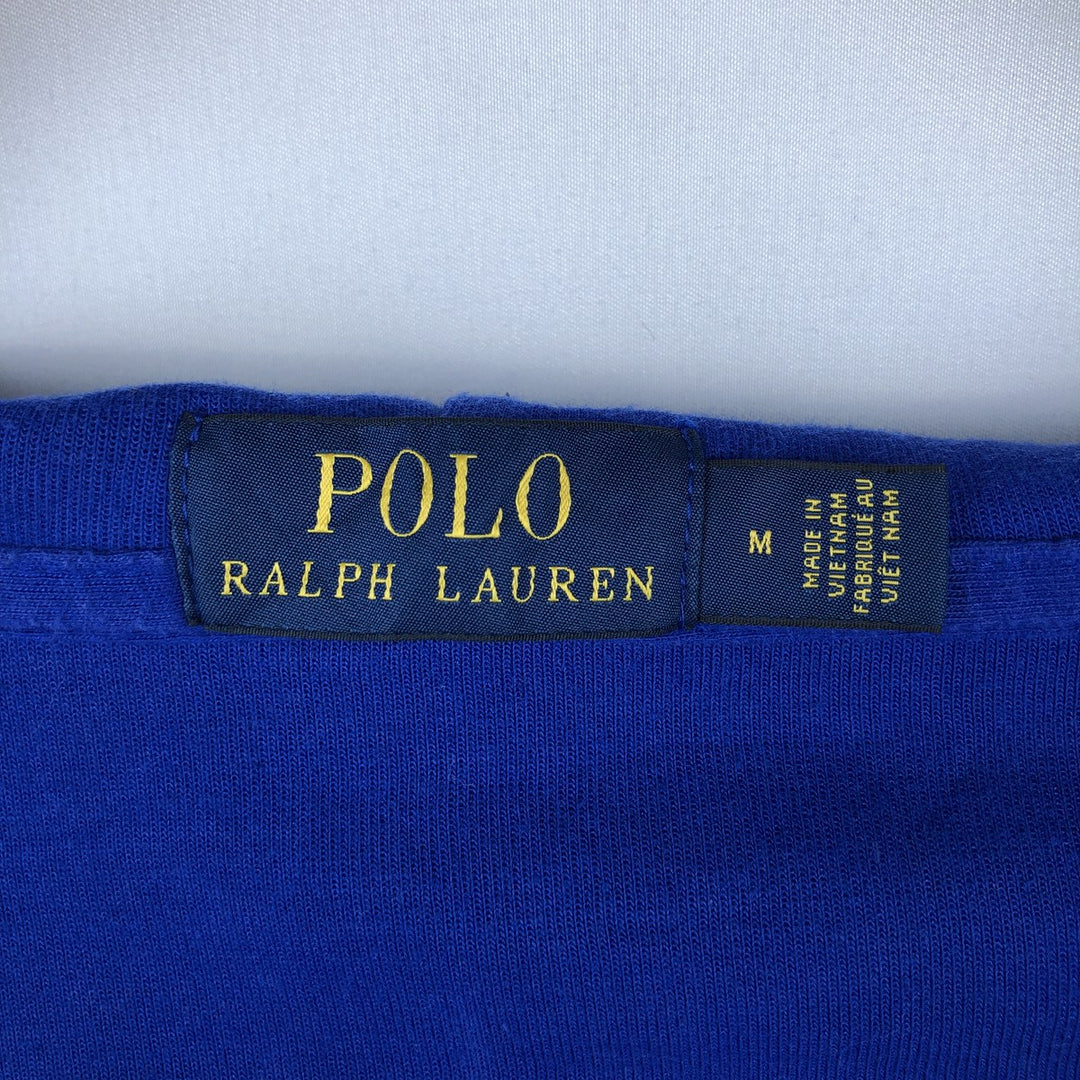 Ralph Lauren POLO RALPH LAUREN Sweat Full Zip Hoodie Men's M polyester blue type Vintage Second Hand
