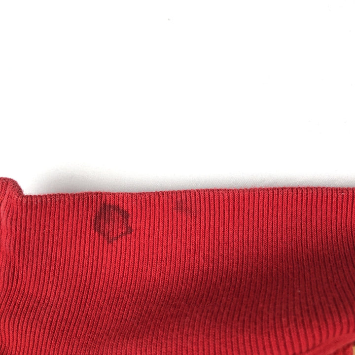 Ralph Lauren POLO by Ralph Lauren full zip sweatshirt, men's size L cotton red type Vintage Second Hand