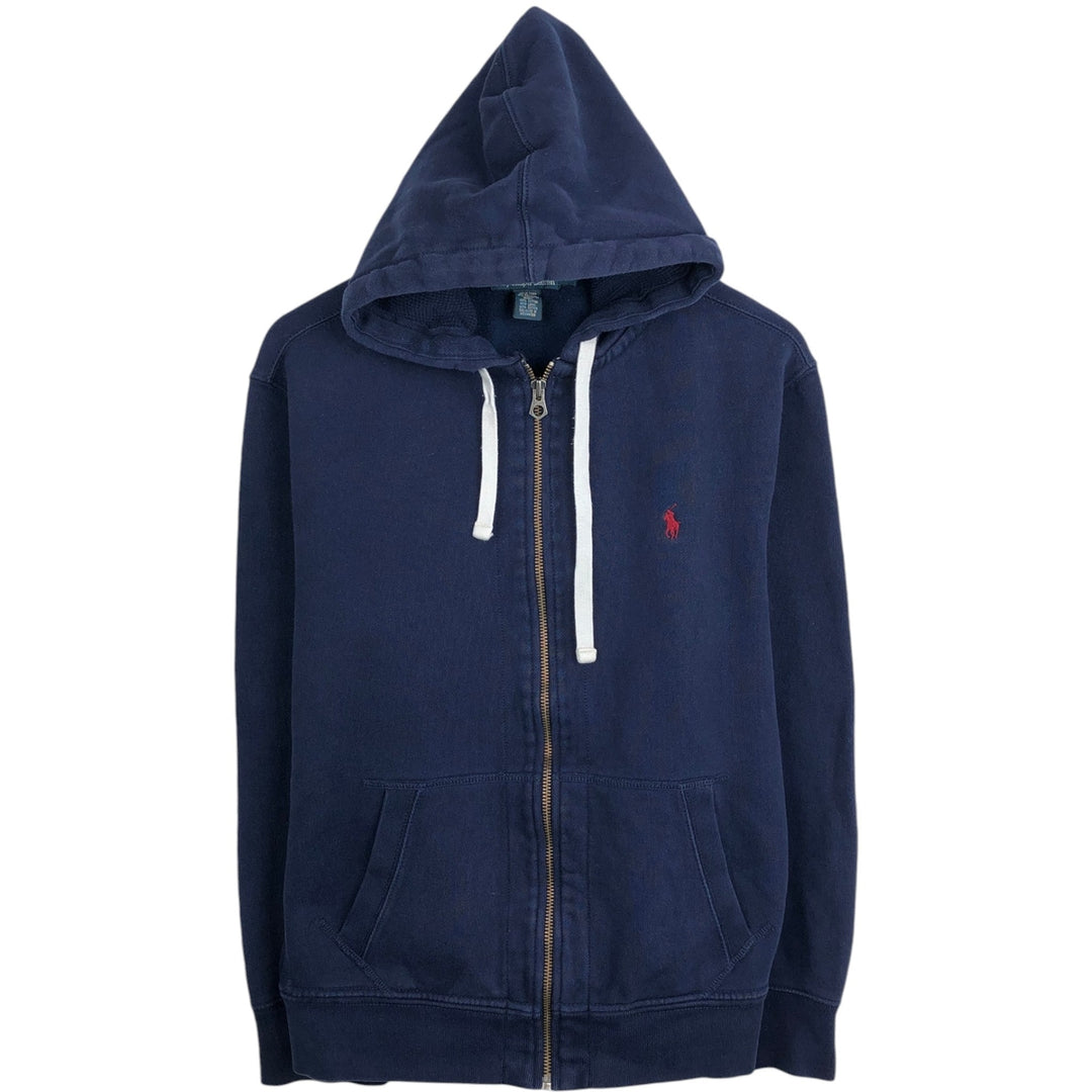 Ralph Lauren POLO by Ralph Lauren Sweat Full Zip Hoodie Men's XL cotton Navy blue Vintage Second Hand