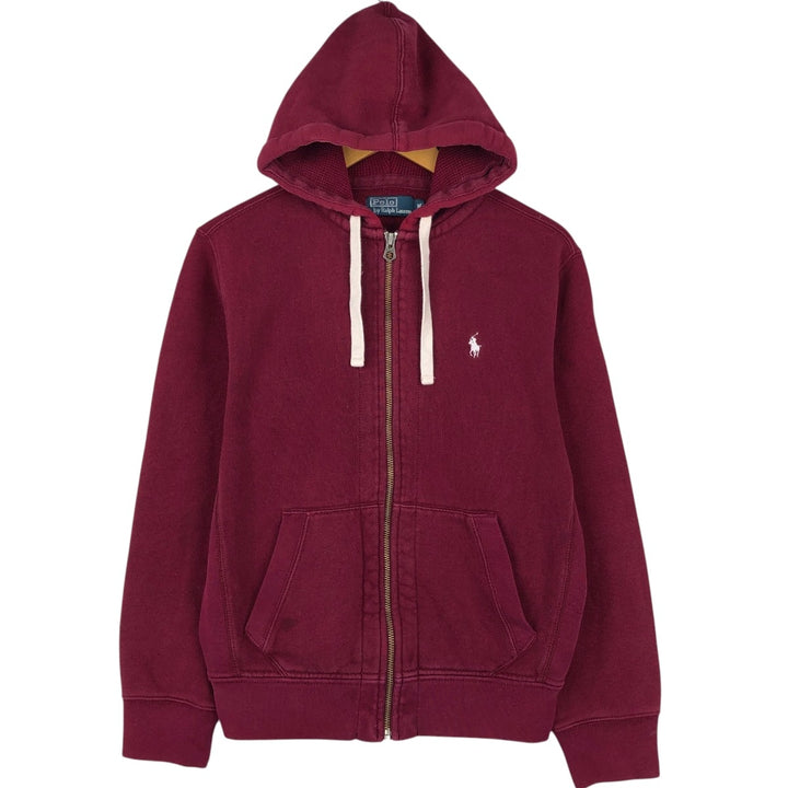 Ralph Lauren POLO by Ralph Lauren Sweat Full Zip Hoodie Men's M cotton burgundy type Vintage Second Hand