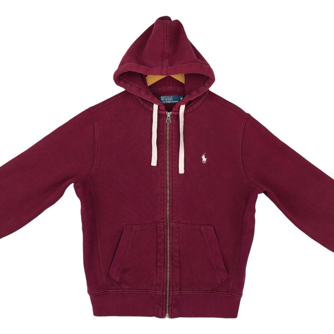 Ralph Lauren POLO by Ralph Lauren Sweat Full Zip Hoodie Men's M cotton burgundy type Vintage Second Hand