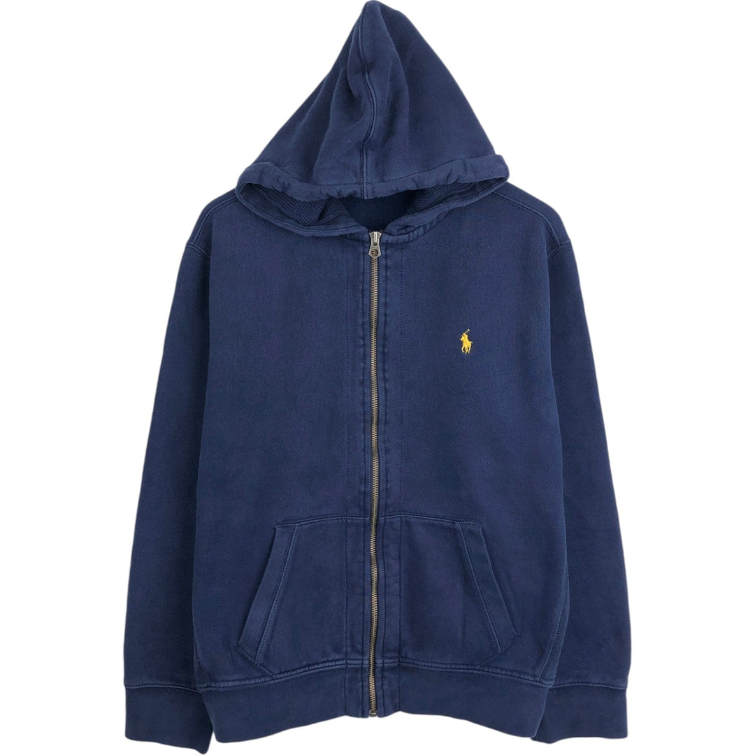 Ralph Lauren POLO by Ralph Lauren Sweat Full Zip Hoodie Men's XL cotton Navy blue Vintage Second Hand