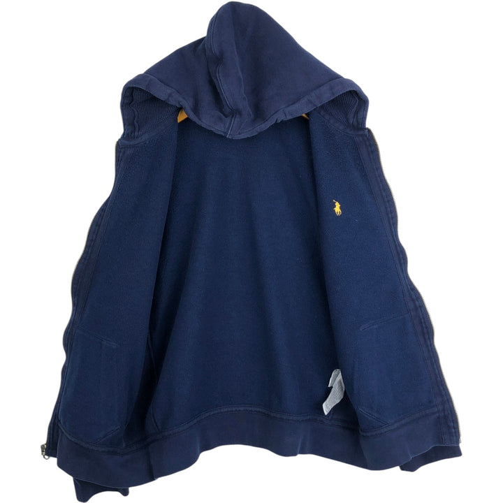 Ralph Lauren POLO by Ralph Lauren Sweat Full Zip Hoodie Men's XL cotton Navy blue Vintage Second Hand