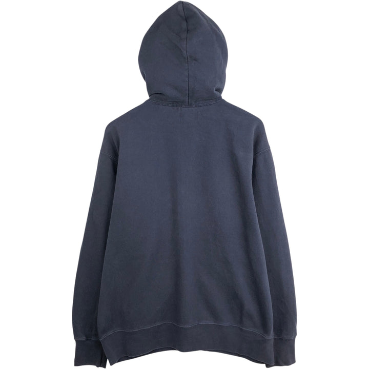 2000'S Ralph Lauren Polo Jeans Company full-zip sweatshirt hoodie, men's size XL cotton navy blue type Vintage Second Hand