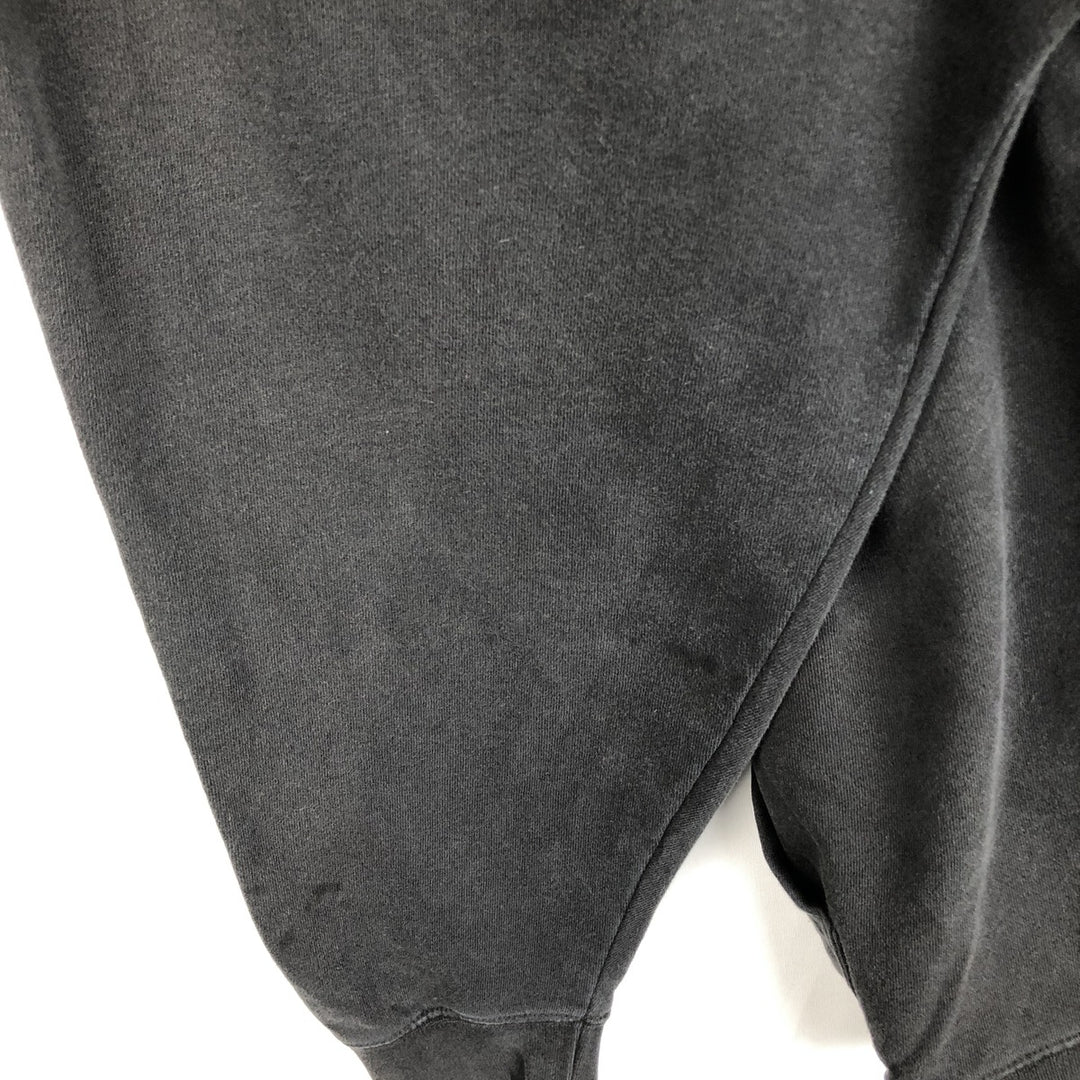 Harley-Davidson Fire Pattern Full-Zip Hoodie, Men's Size L cotton black type Vintage Second Hand