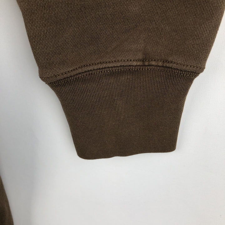 2000'S Ralph Lauren Polo Jeans Company full-zip sweatshirt hoodie, men's size L cotton brown type Vintage Second Hand