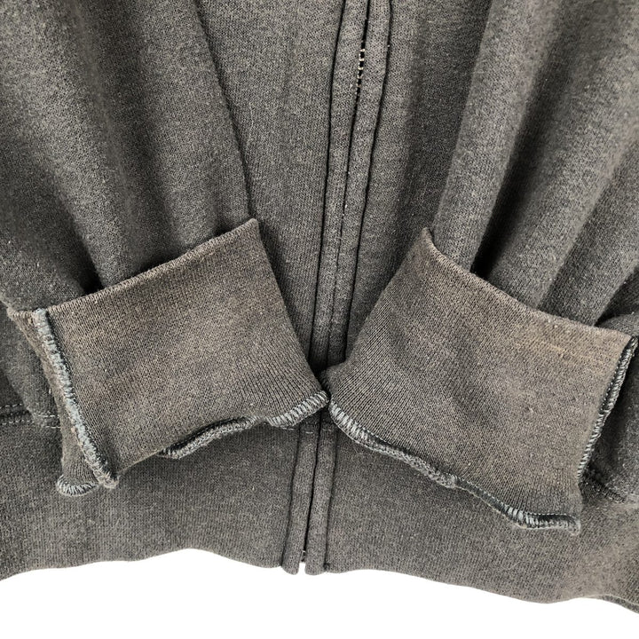 Harley-Davidson Skull Pattern Full-Zip Hoodie, Men's Size L cotton Charcoal Vintage Second Hand