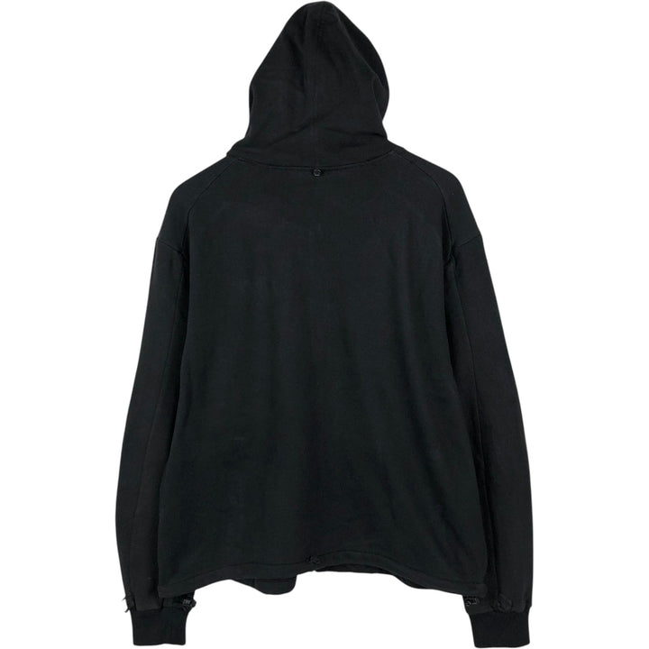 Harley-Davidson Men's Full-Zip Hoodie (XL) cotton black type Vintage Second Hand