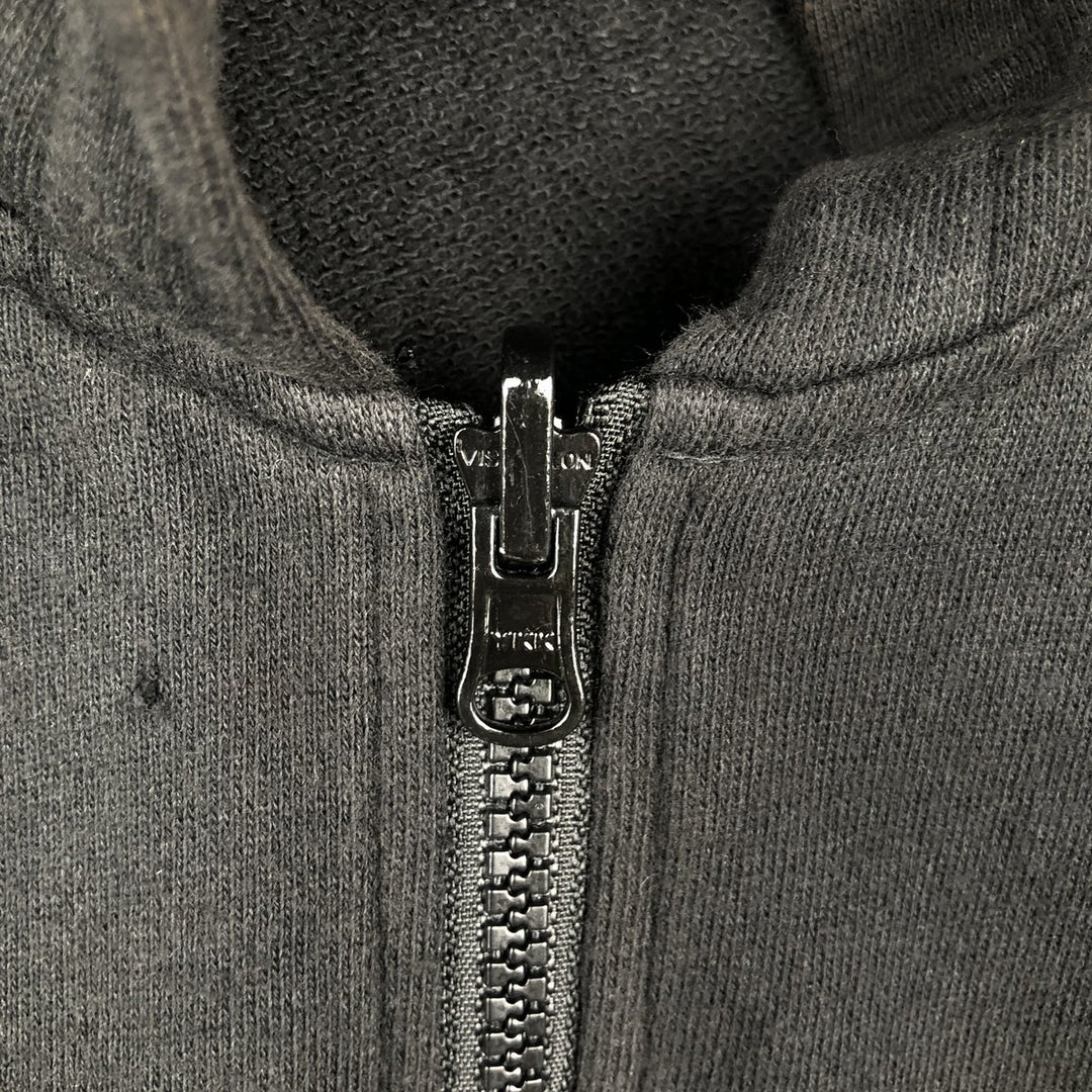 Harley-Davidson Men's Full-Zip Hoodie (XL) cotton black type Vintage Second Hand