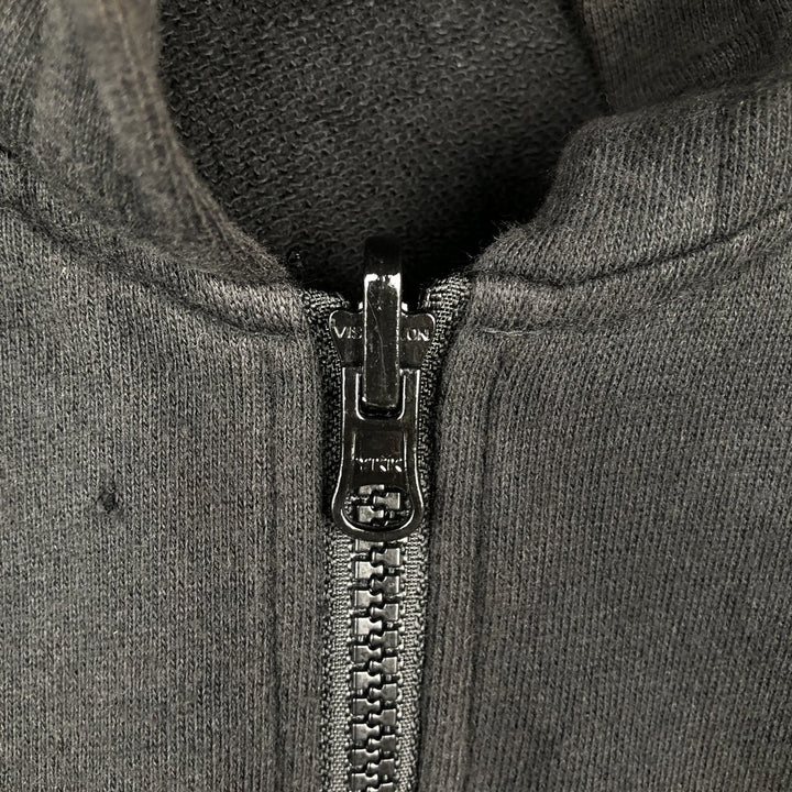 Harley-Davidson Men's Full-Zip Hoodie (XL) cotton black type Vintage Second Hand